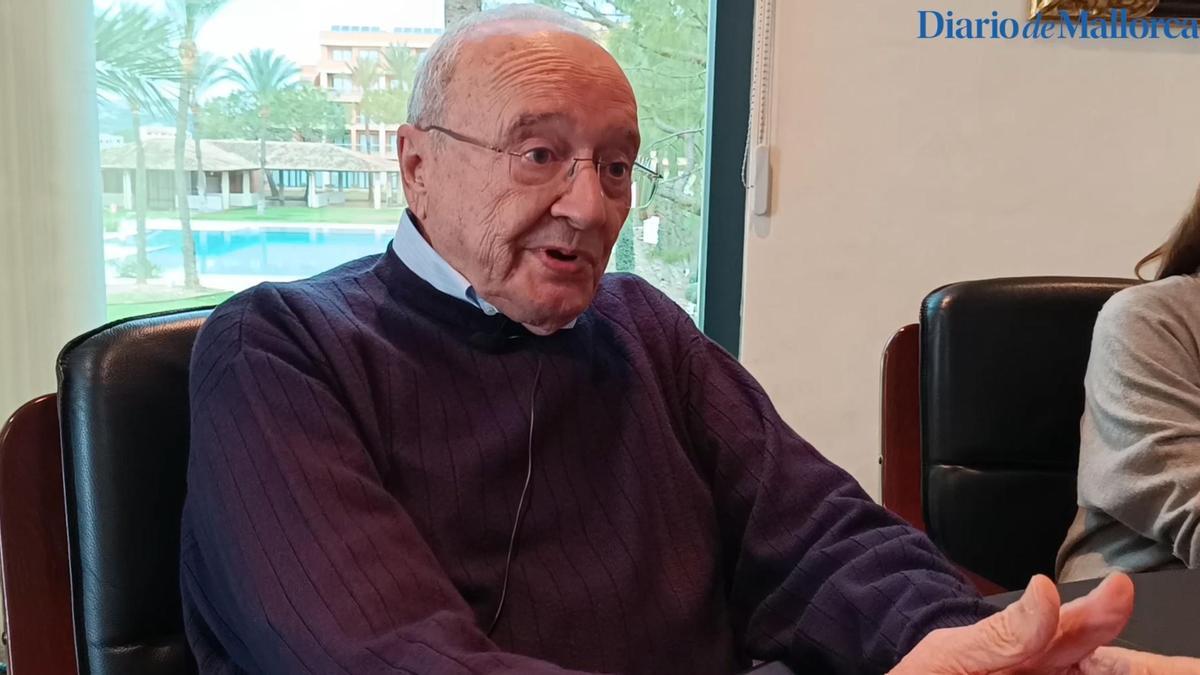 Juan Llull Presidente y fundador de Hipotels Hotels & Resorts: “A mis 90 años cada día voy a la oficina, estoy muy orgulloso de lo que hemos hecho”
