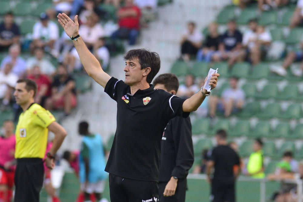 Elche y Rayo empatan en un gran partido