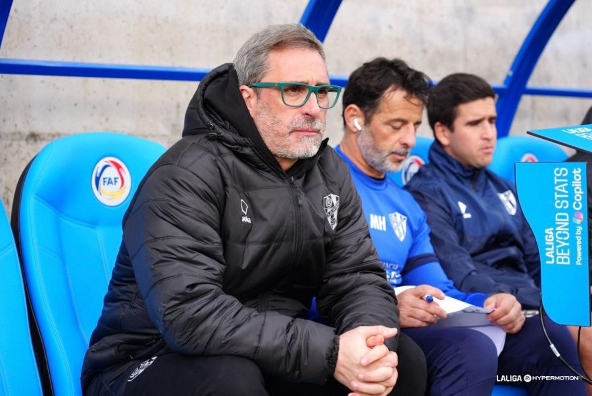 Jon Pérez Bolo, entrenador de la SD Huesca