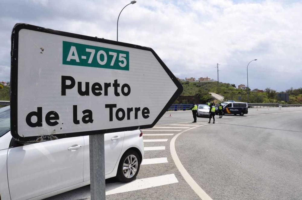 Controles Policiales en el Puerto de la Torre