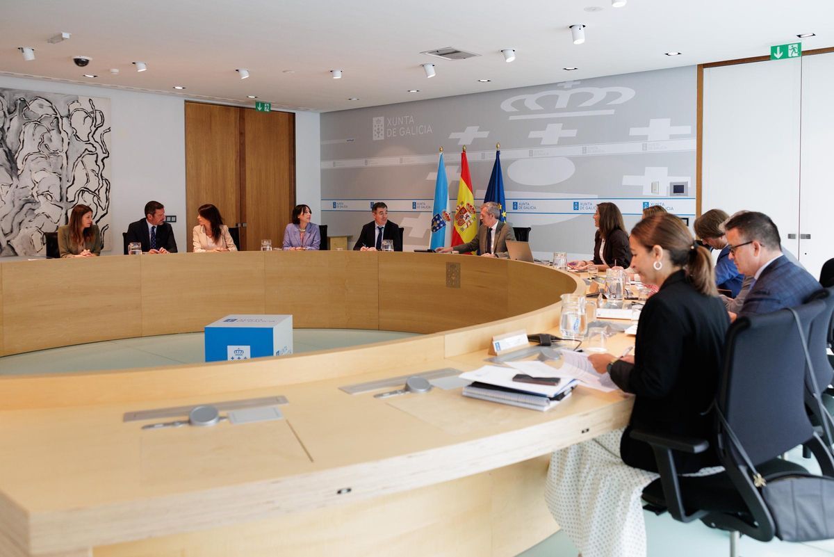 Reunión semanal del Consello de la Xunta