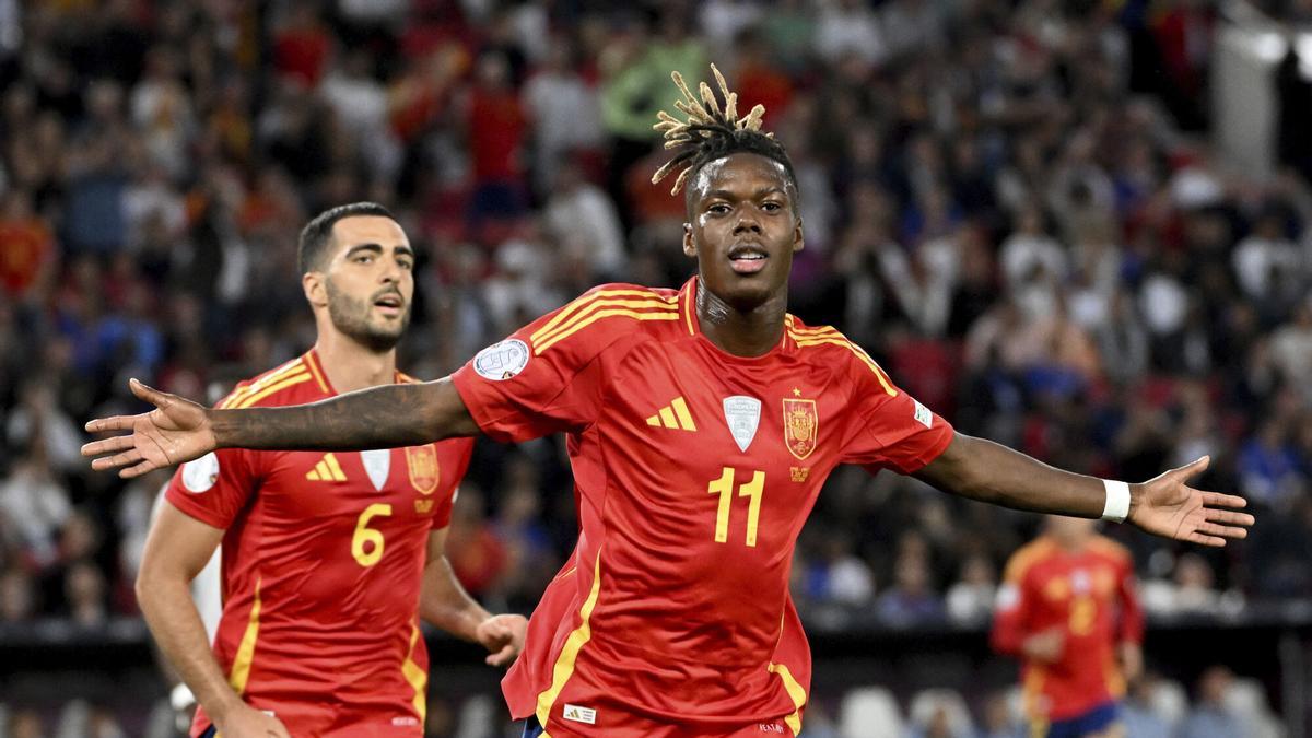 Athletic - Rangers: El gol de Nico Williams