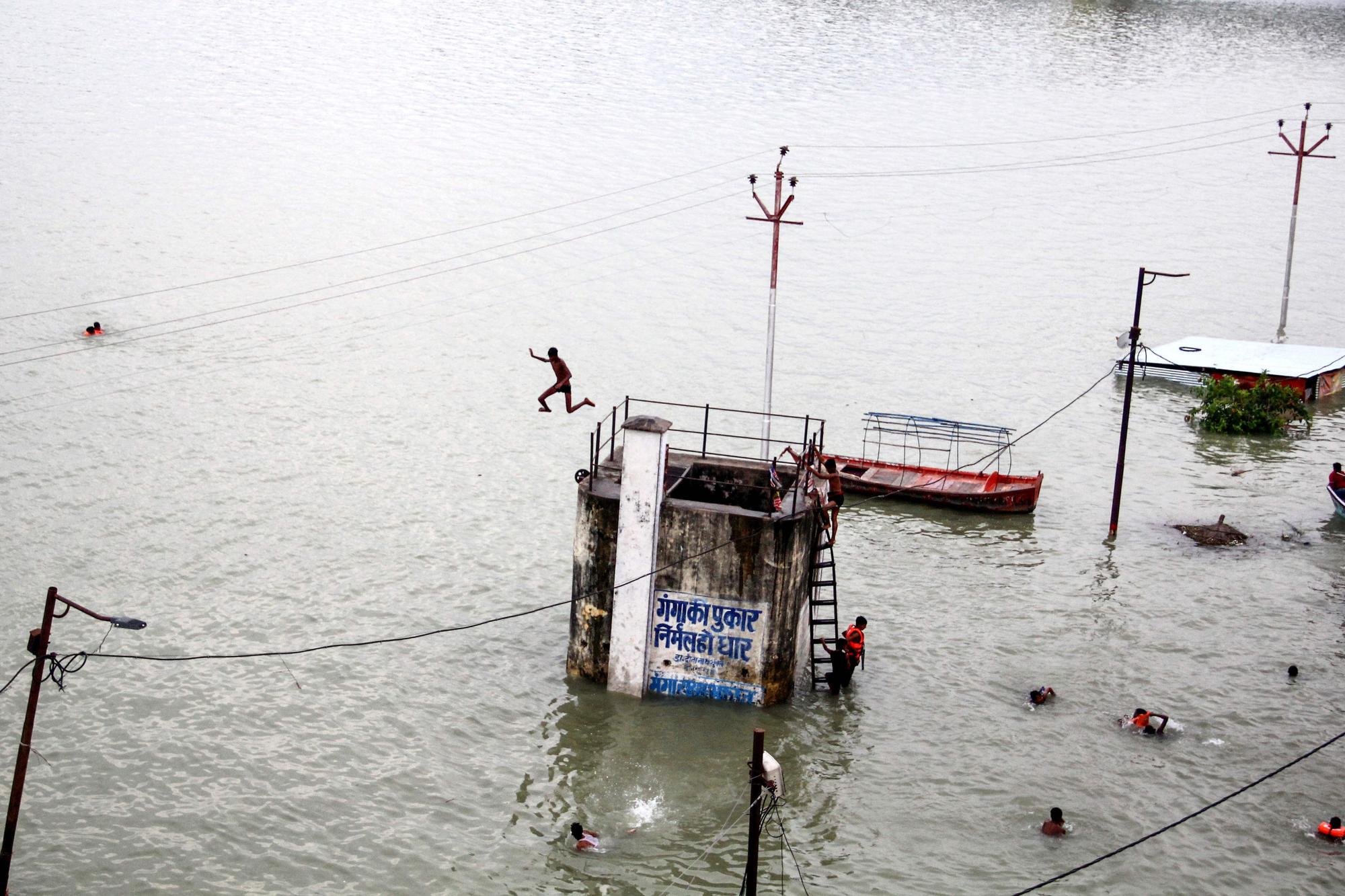 El río Ganges, en la India