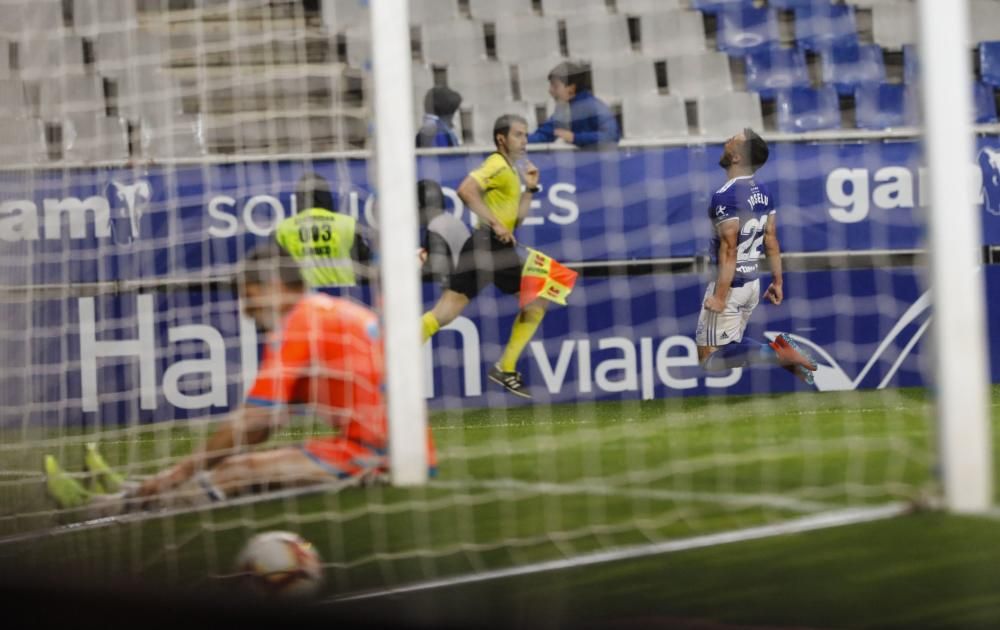 El partido Oviedo-Rayo Majadahonda, en imágenes