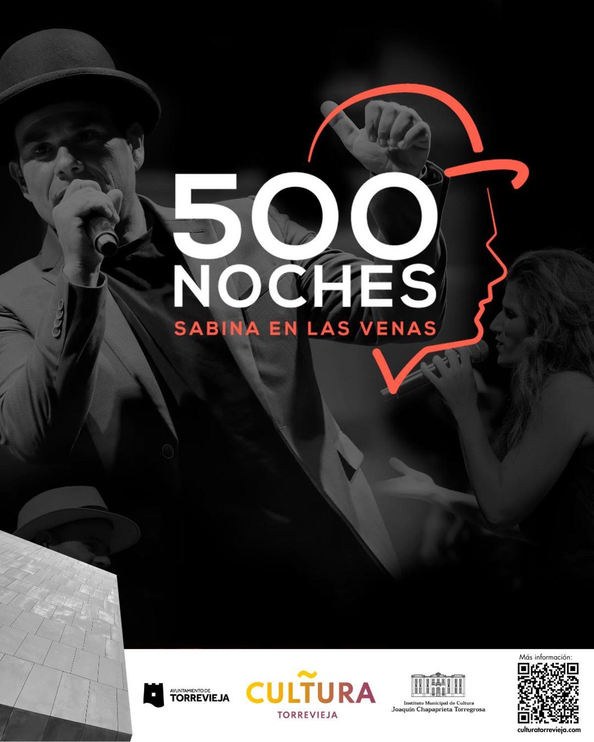 500 noches, sabina en las venas
