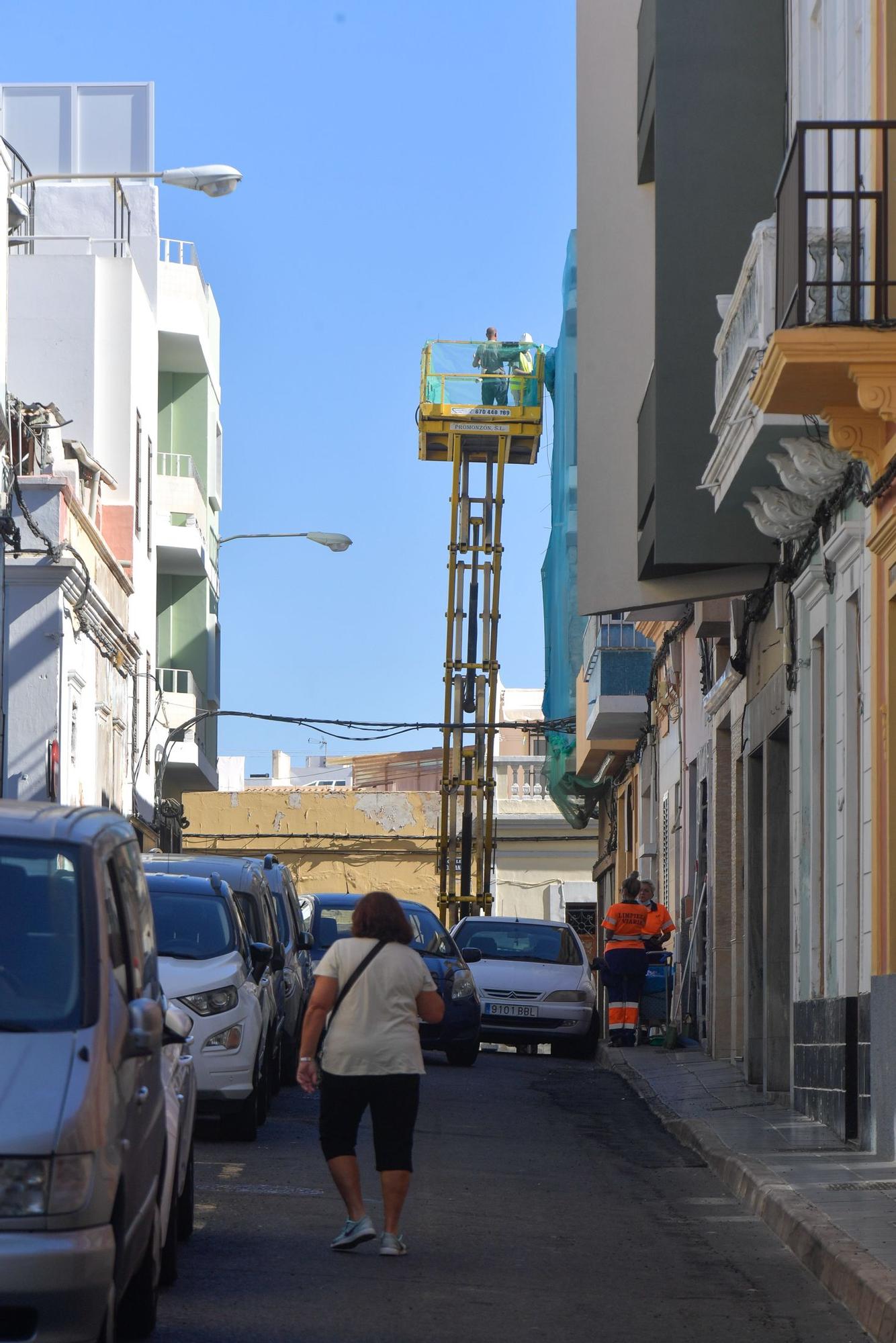 Las Palmas de Gran Canaria se transforma para la 'peli' de Jennifer López