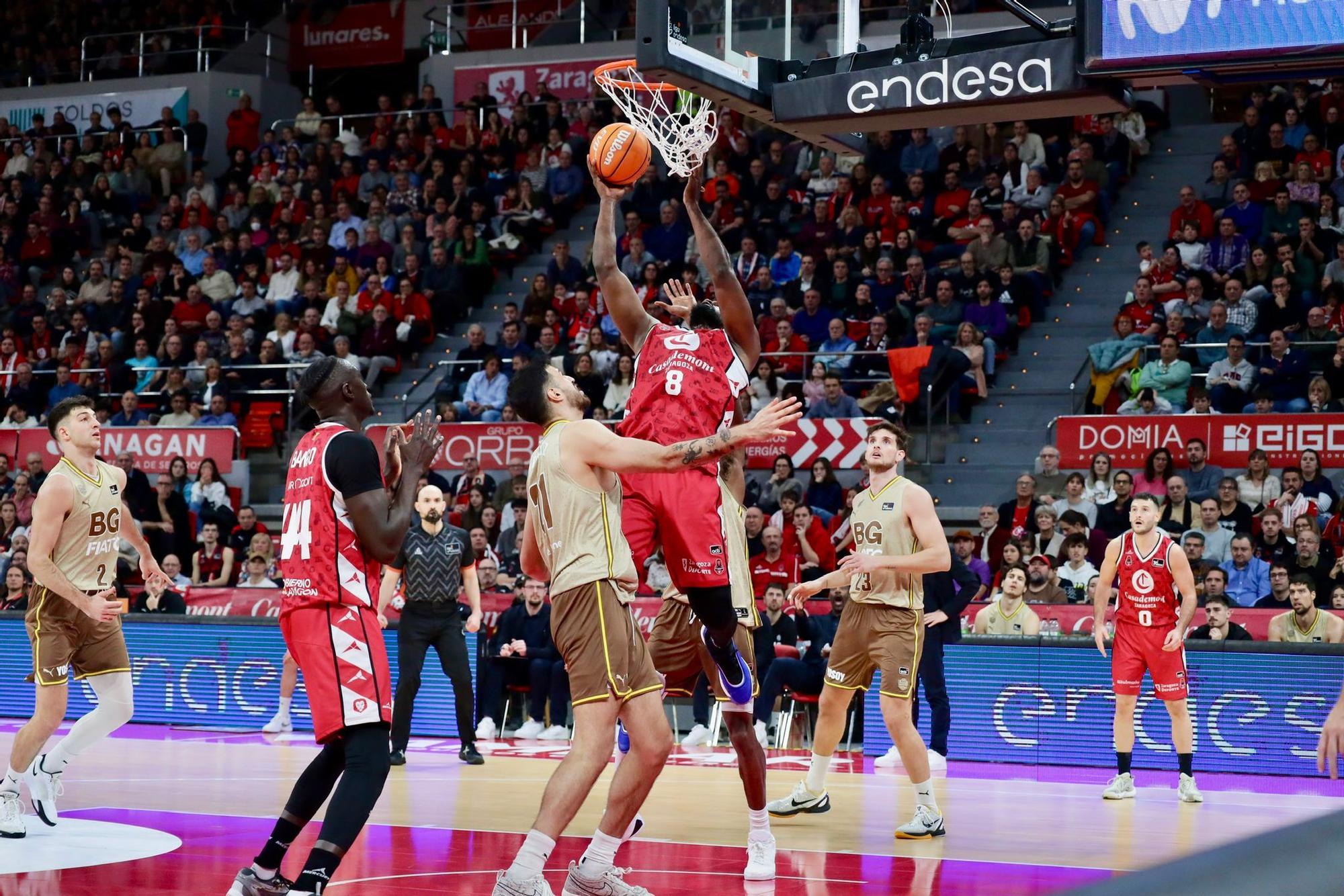 Así ha sido el partido entre el Casademont Zaragoza y el Girona