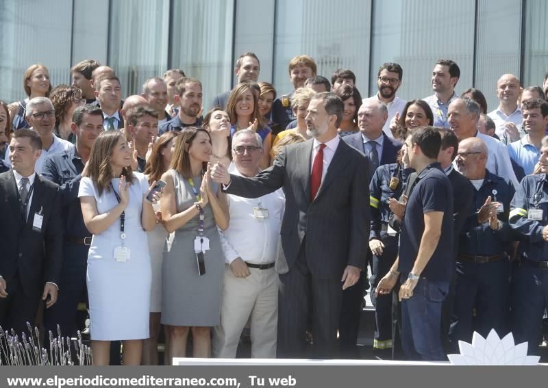 Visita del Rey a BP en Castellón