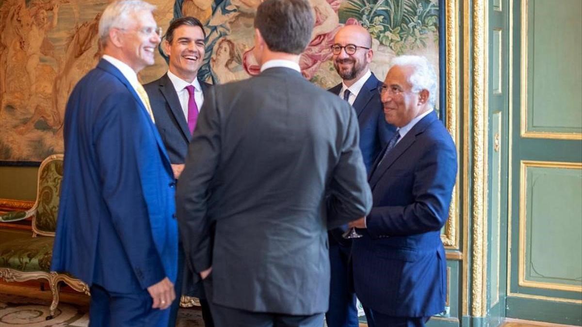 Pedro Sánchez, en Bruselas.