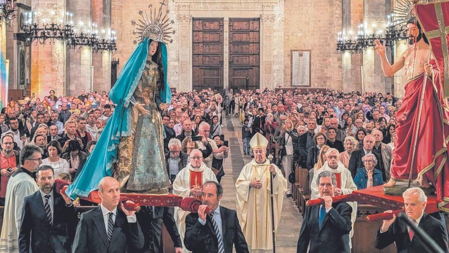 Una nueva misa de Pascua sin la presencia de los Reyes