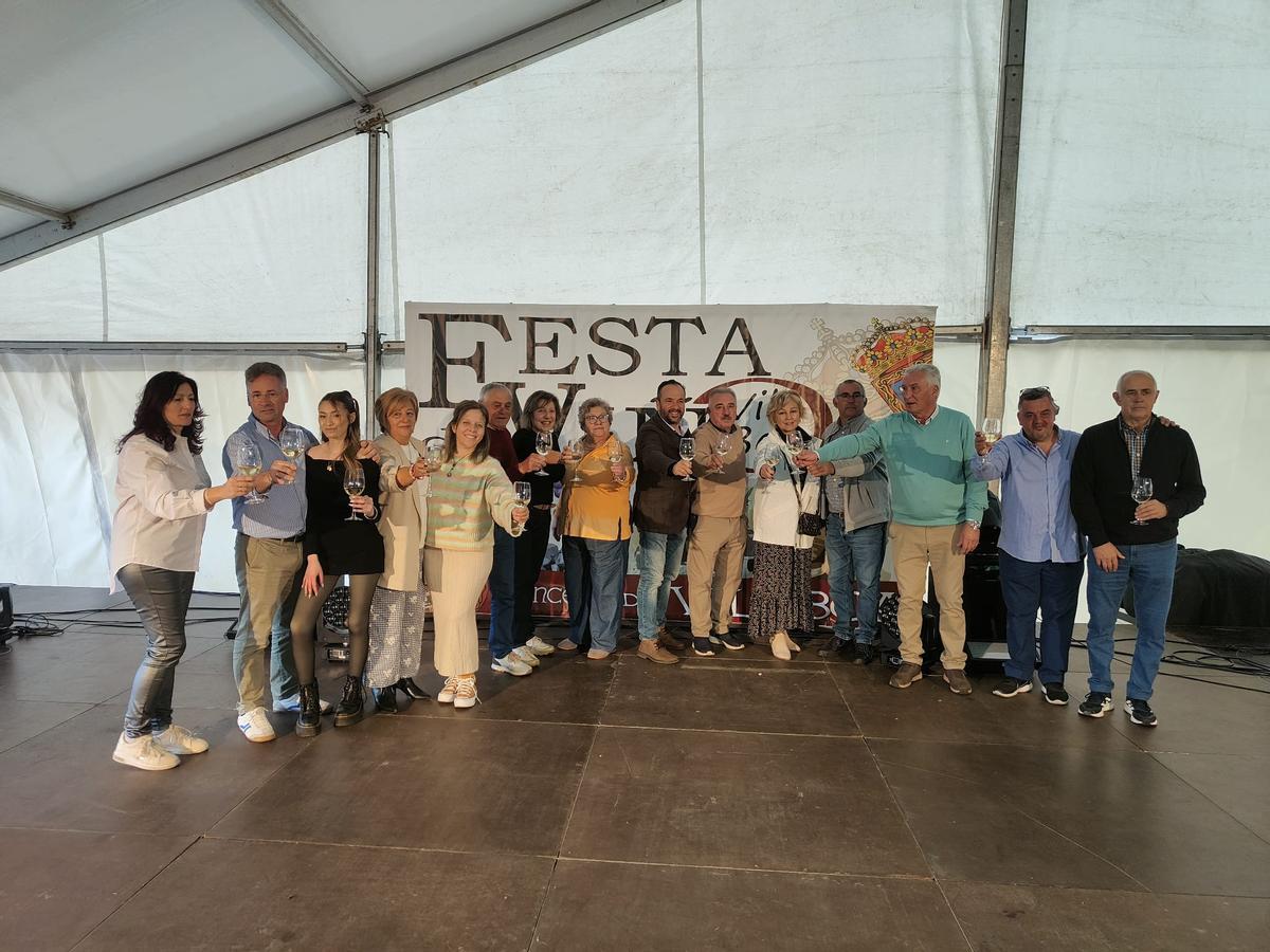 Foto de familia de los premiados.