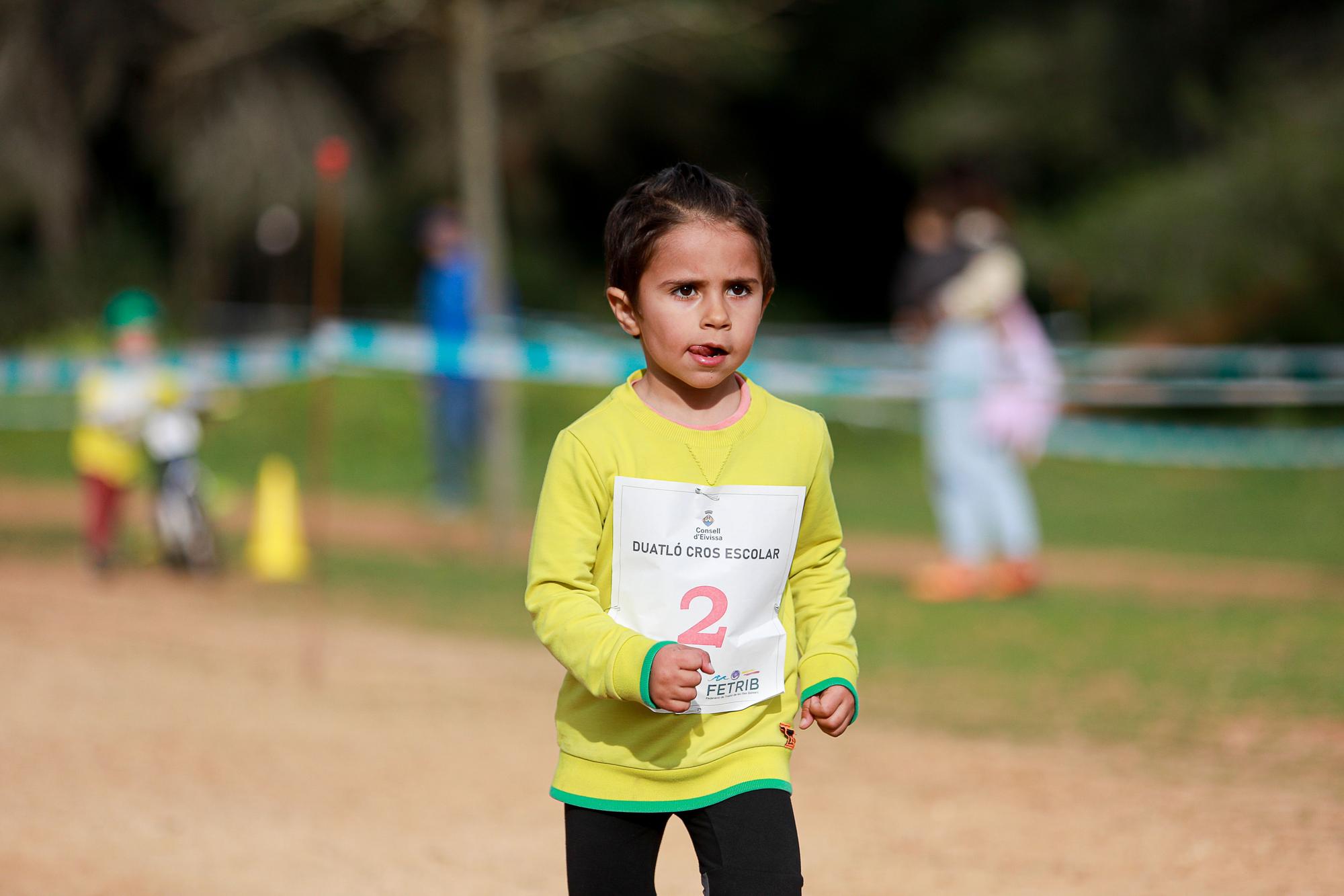 Duatlón escolar en Can Truy