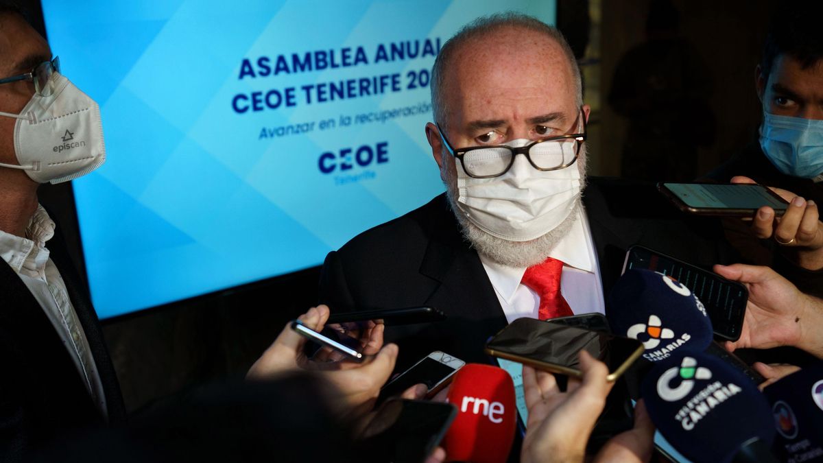 Pedro alfonso, new president of the CEOE-Tenerife