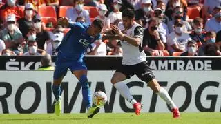 Maxi Gómez, descartado contra el Betis