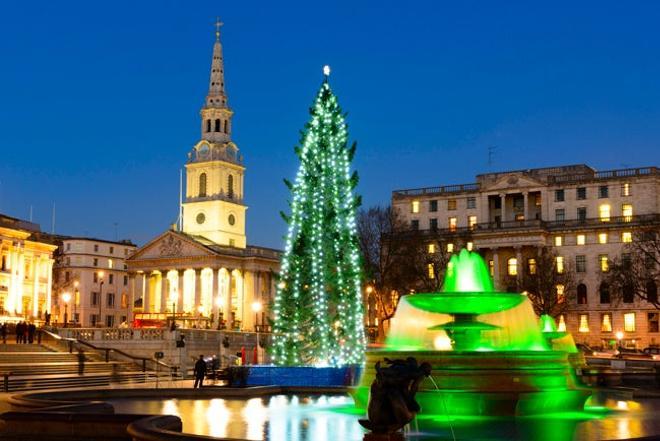Navidad en Trafalgar Square