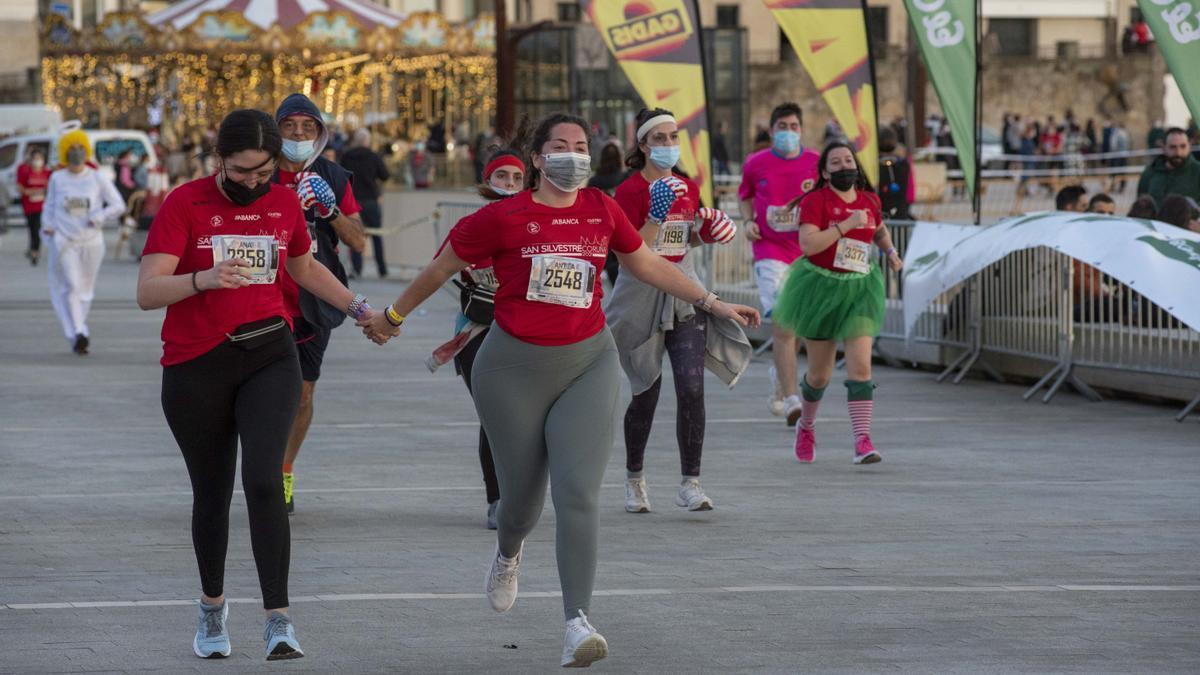 La San Silvestre regresa a las calles de A Coruña para cerrar el 2021