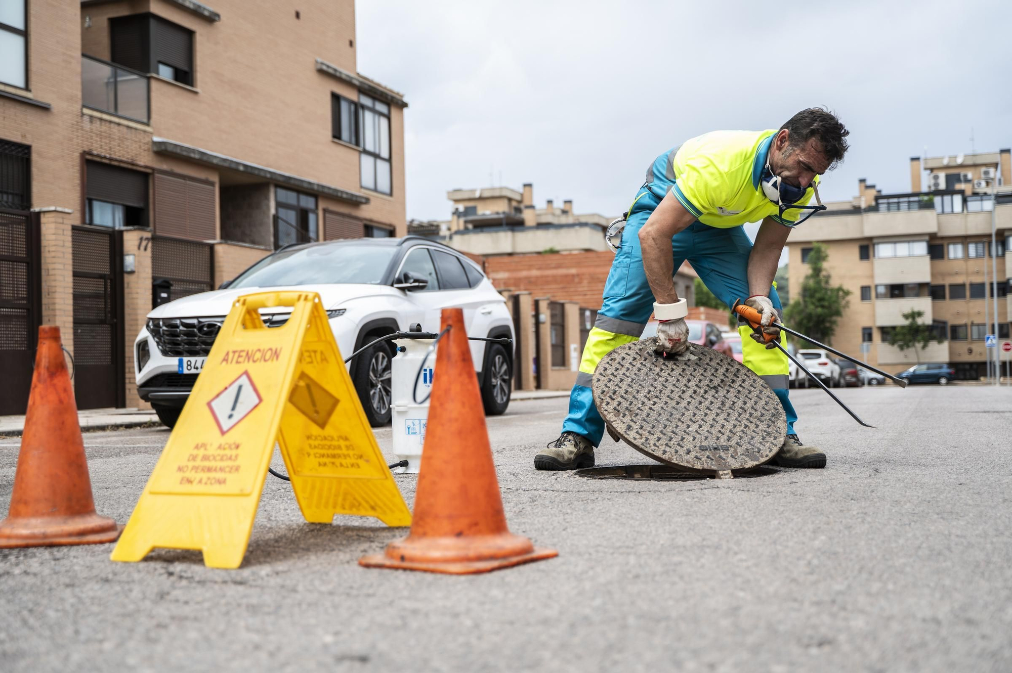 Campaña de desratización y control de plagas en Cáceres