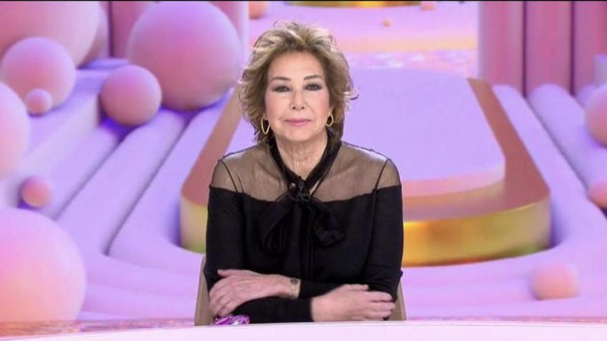 Ana Rosa Quintana y su asiento en TeleCinco: &quot;Aquí voy a estar sentadita&quot;