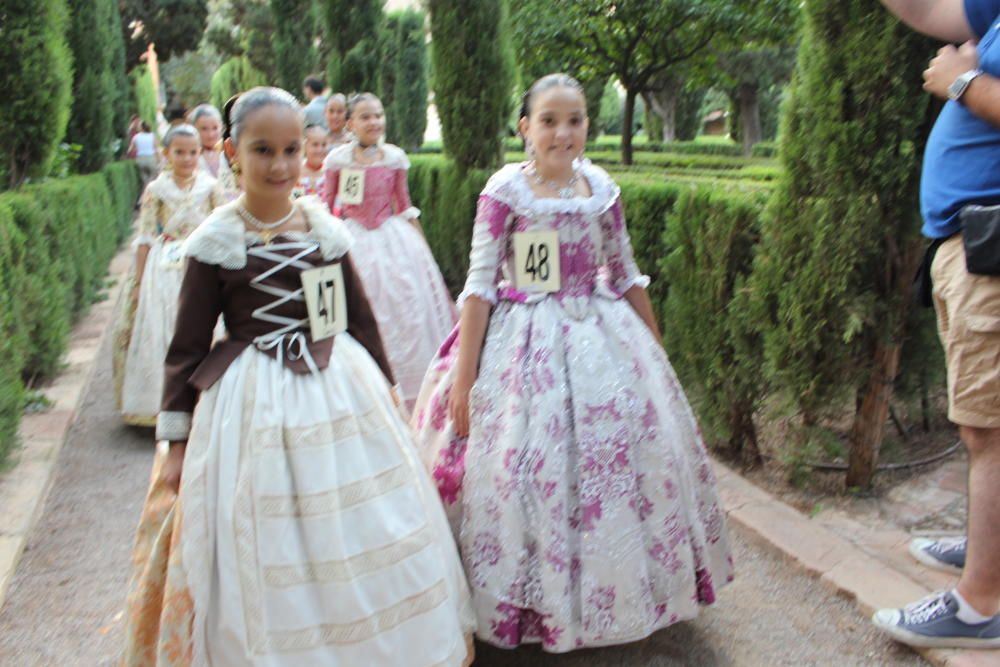 Los Jardines de Monforte acogieron la prueba de las infantiles con moño único