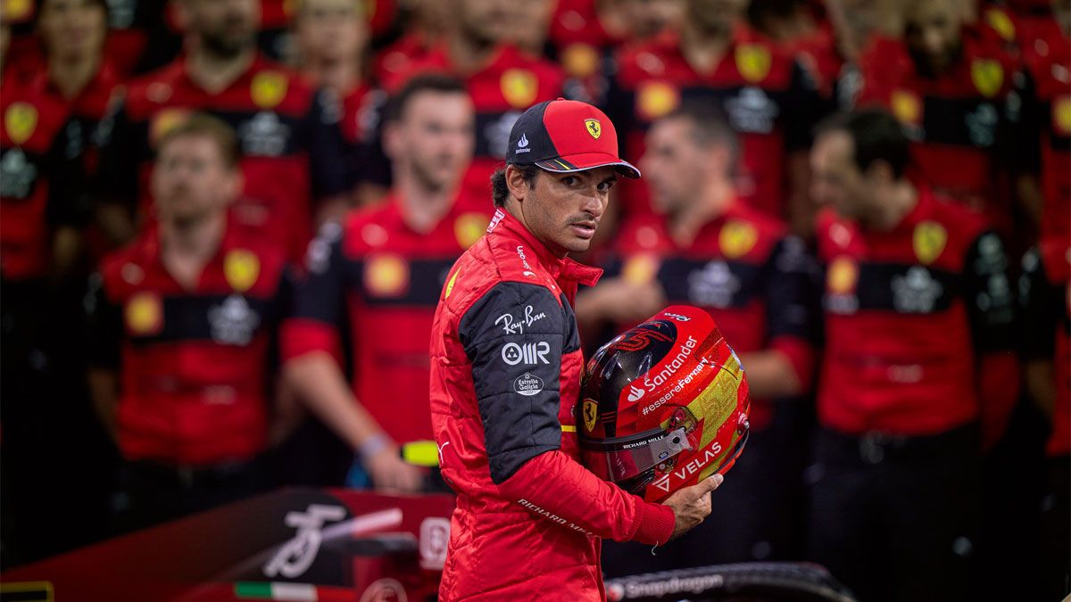 Carlos Sainz afronta su tercera temporada con Ferrari, dispuesto a pelear por la corona de F1
