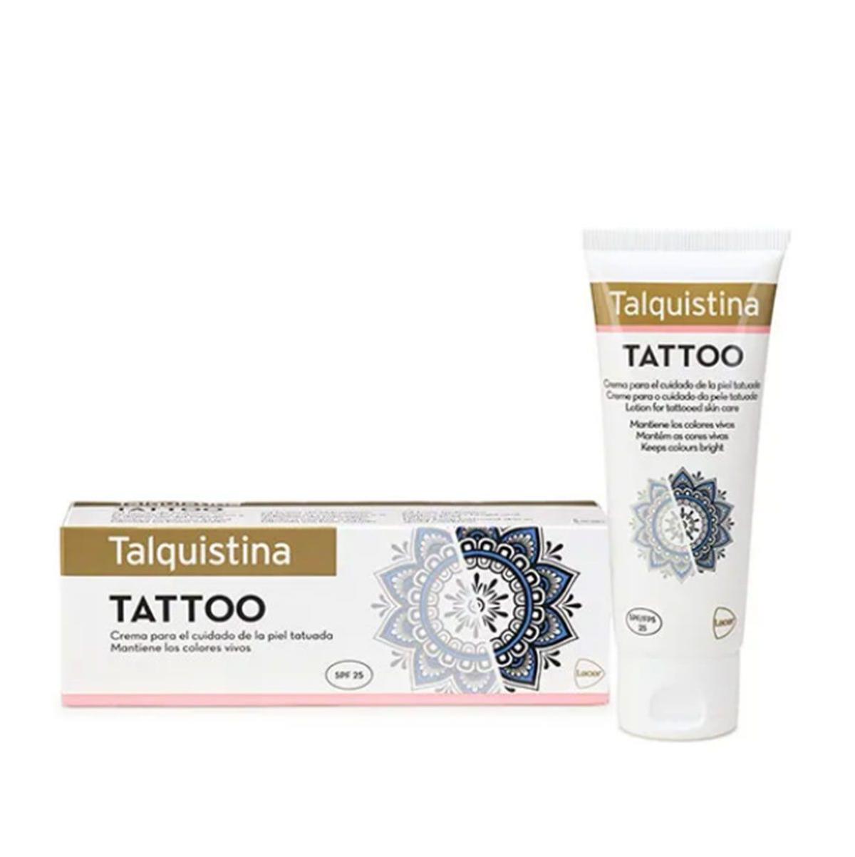 Crema para el cuidado de tu tatuaje, de Talquistina