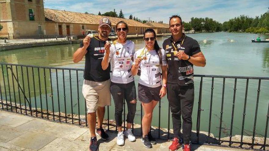 Piragüistas del Club Durius Kayak Tecozam-Viajes Sanabria