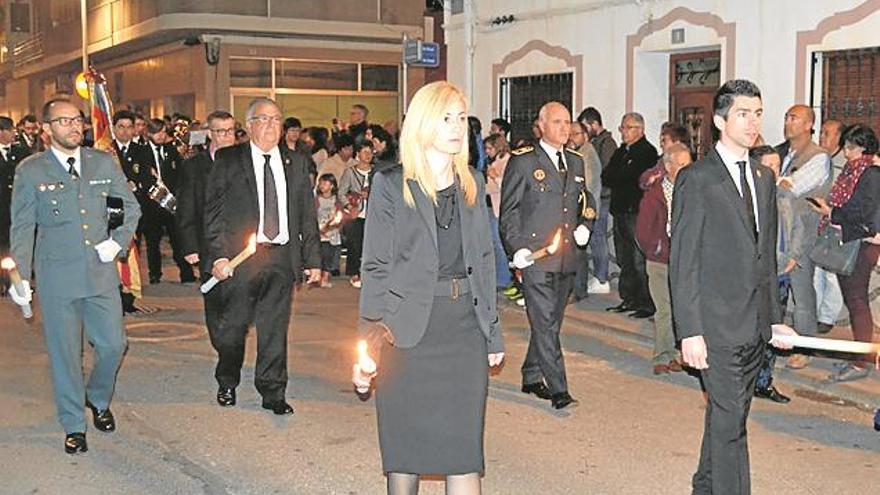 fervor en los actos de la semana santa