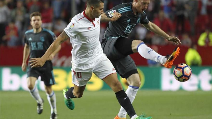 Sevilla y Real Sociedad dejan abierta la lucha por Europa (1-1)