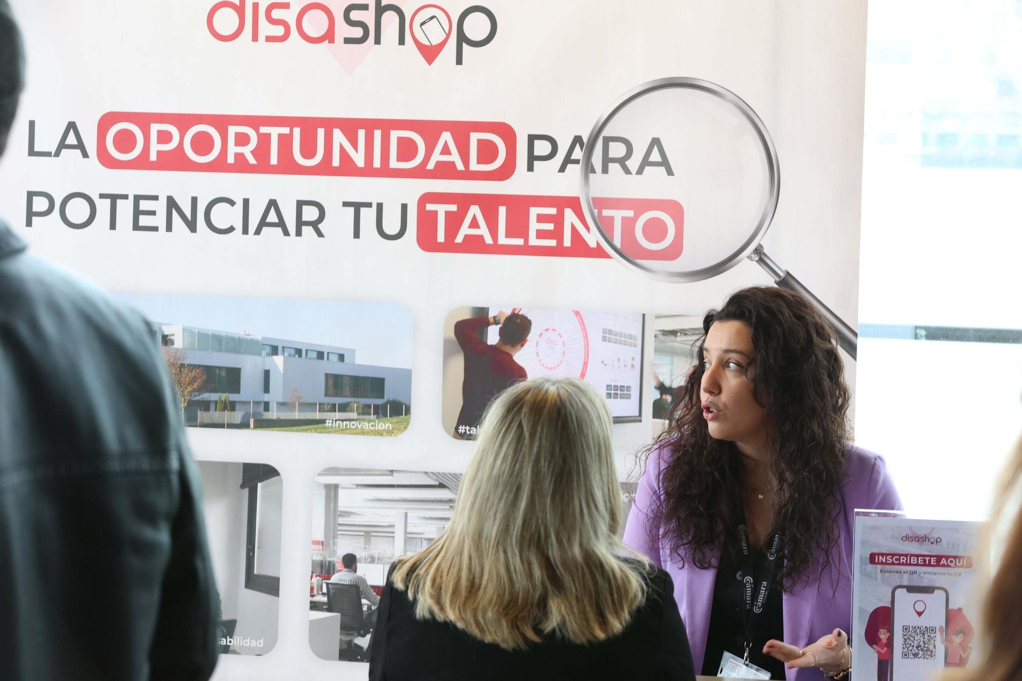 Feria de empleo Encontros 45+ en Palexco