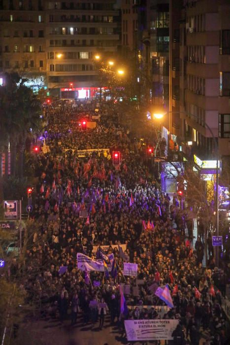 Día Internacional de la Mujer: Manifestación feminista en Palma