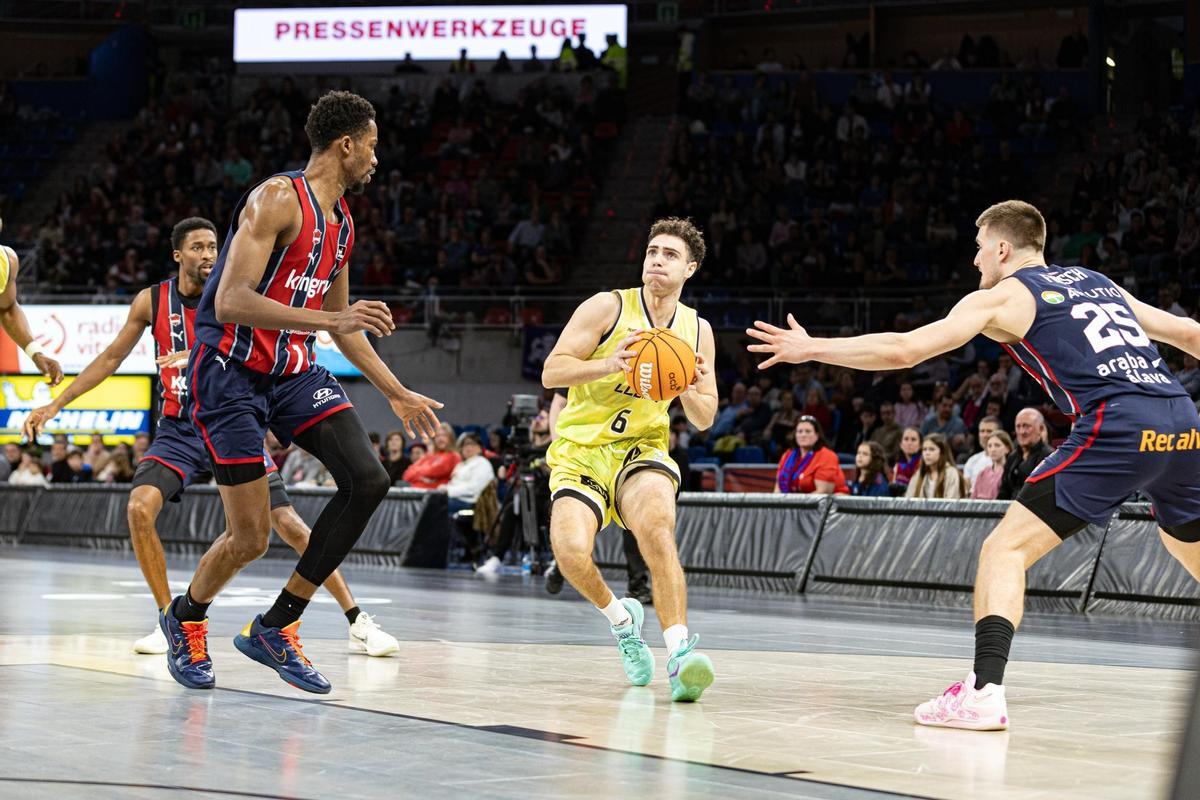 El Hiopos Lleida jugó un gran encuentro en Vitoria, pero acabó cediendo