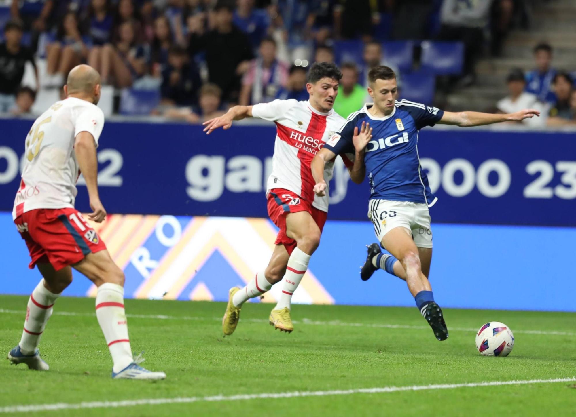 Así fue el encuentro entre el Real Oviedo y el Huesca La Nueva España