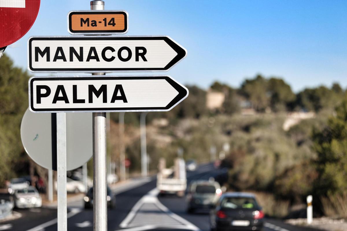 Estas son las mejoras en seguridad en la carretera que une Manacor y Felanitx