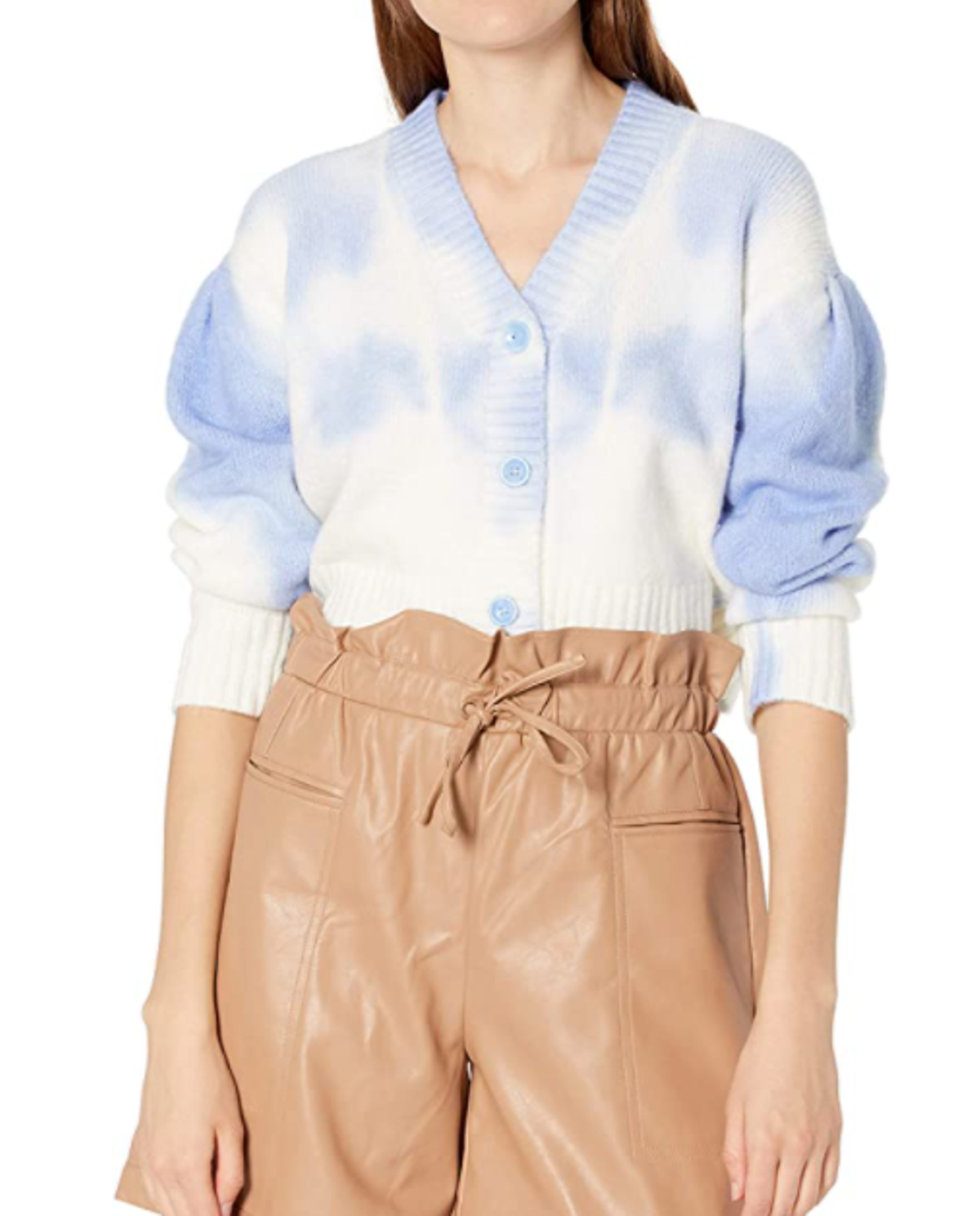 Cárdigan de corte cropped (Precio: 52,51 euros)
