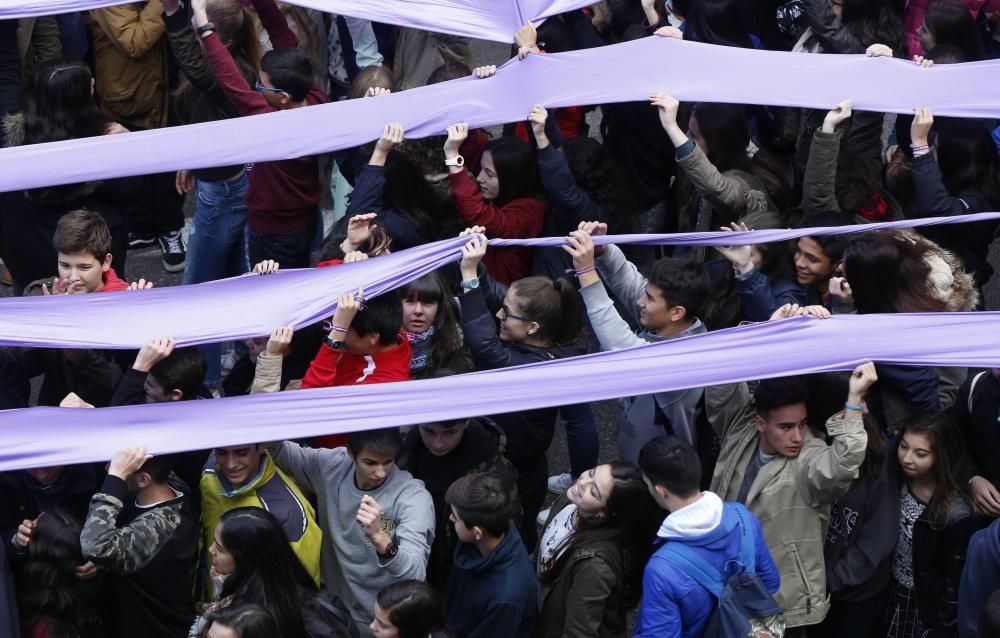 Clamor por el fin de la violencia machista en Vigo