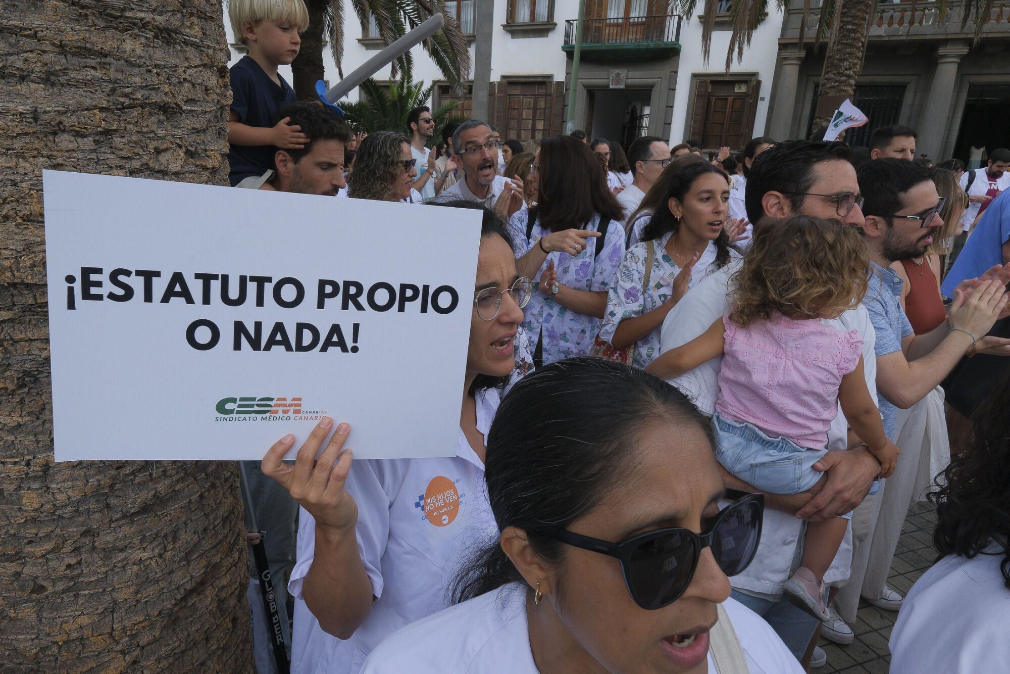 Huelga de médicos en Las Palmas de Gran Canaria