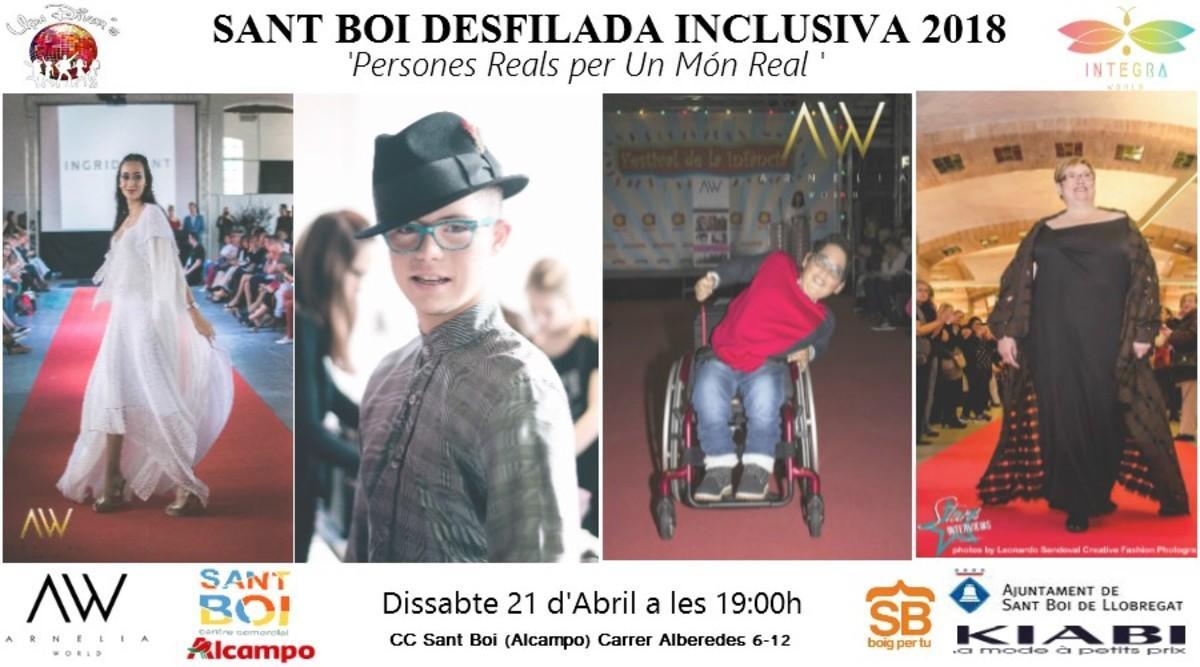  Desfilada inclusiva de moda a Sant Boi. 