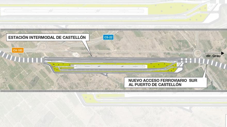 Así será la estación intermodal del Puerto de Castellón