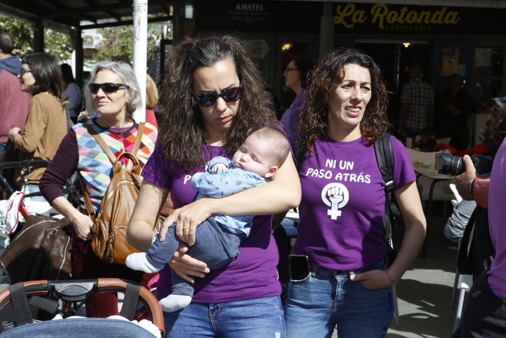 Manifestación feminista en Alicante