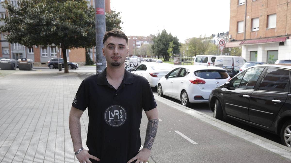 El parque de las Palmeras de Contrueces, en Gijón, donde tuvo lugar el empujón mortal a un hombre de 51 años