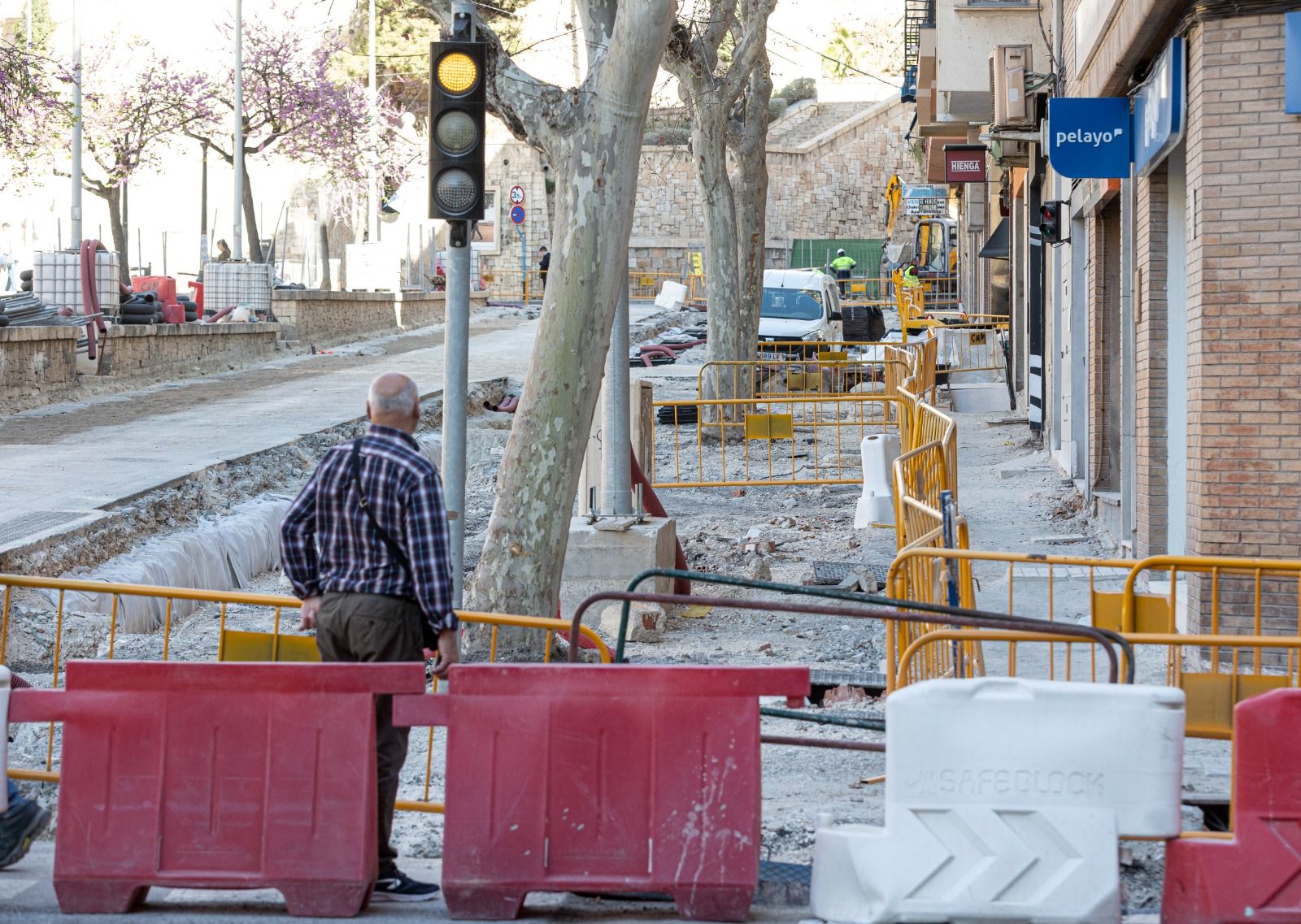 Obras en la zona centro de Alicante y su entorno, en marcha esta Semana Santa