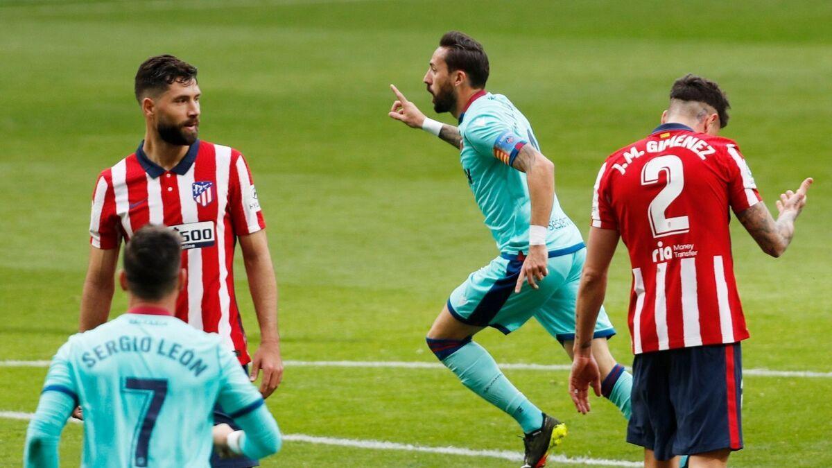 El Levante logra una victoria histórica por 0-2 ante el Atlético en el Metropolitano