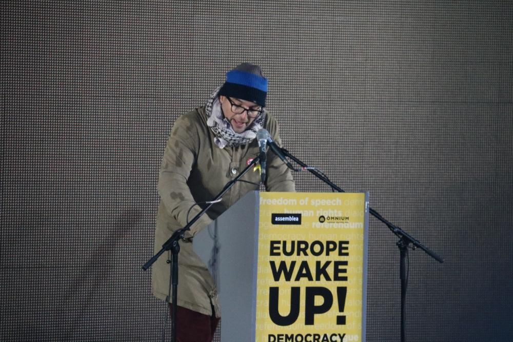 Manifestació independentista a Brussel·les