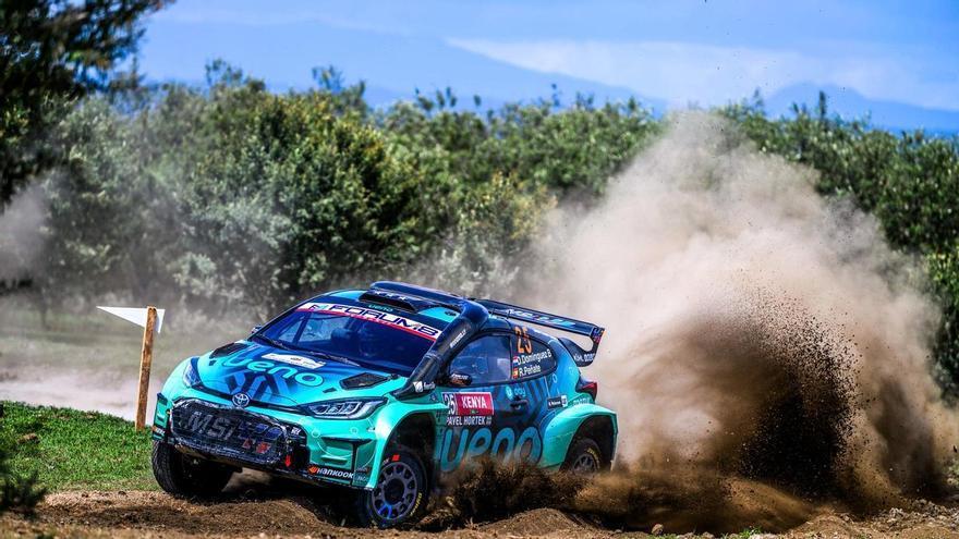 Rogelio Peñate inicia su programa mundialista con un podio en el Safari Rally de Kenia