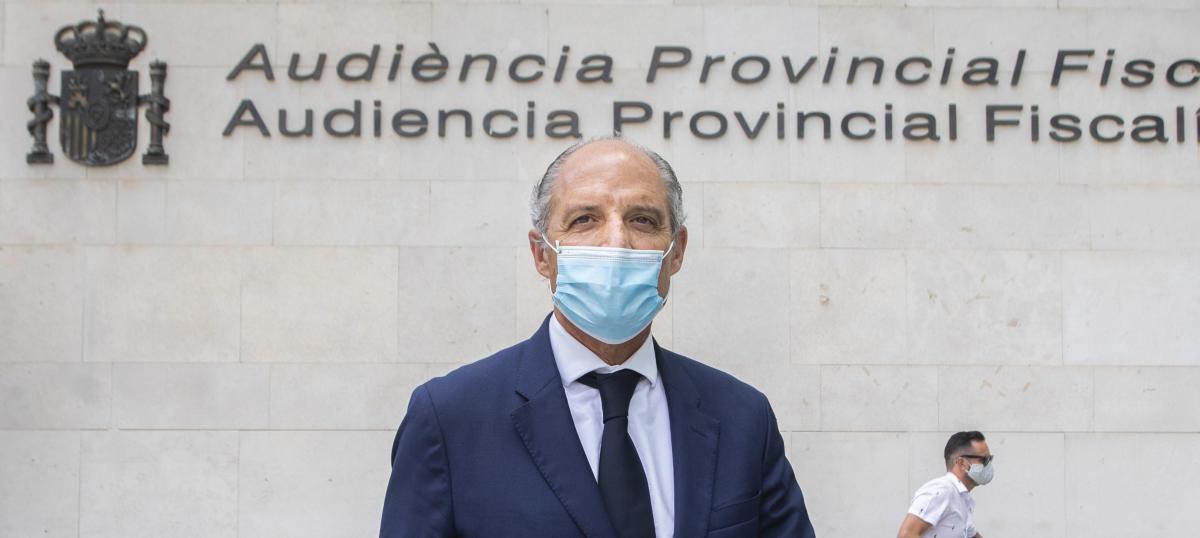 Camps, en el juicio por la visita del Papa a Valencia.