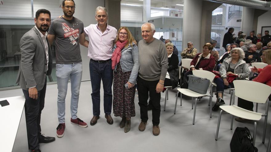 Hector Illueca presenta su libro La Propuesta Republicana en el futuro museo industrial del Port de Sagunt