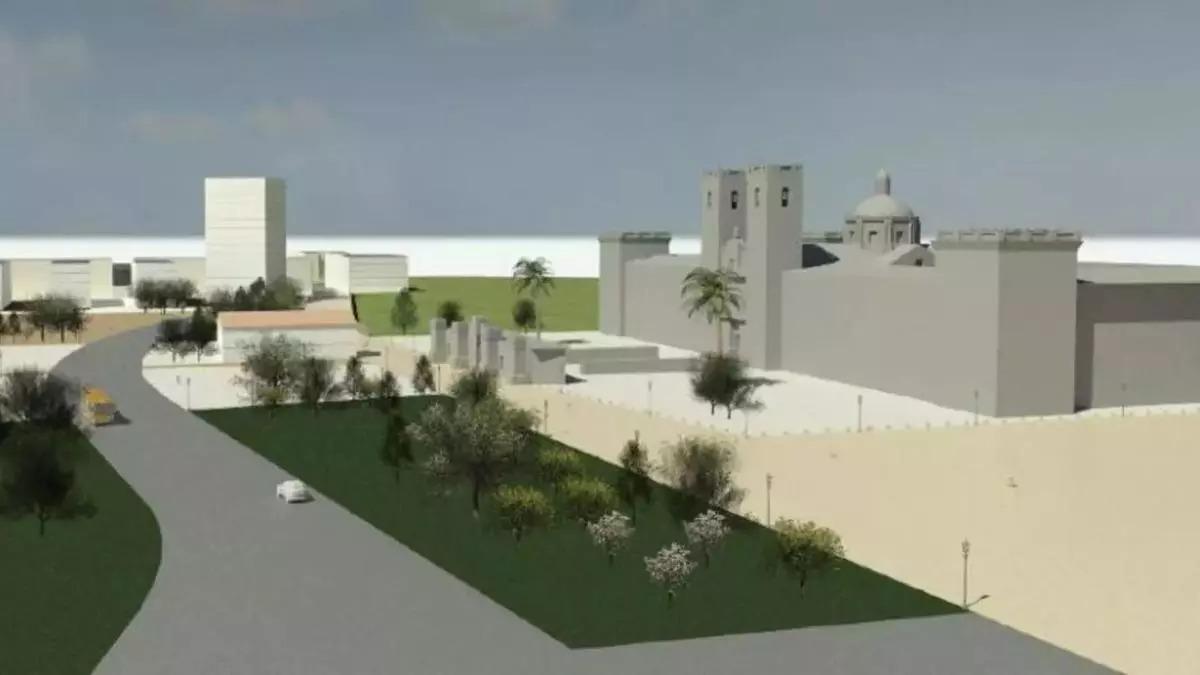 Recreación del proyecto del Plan Especial de San Miguel de los Reyes