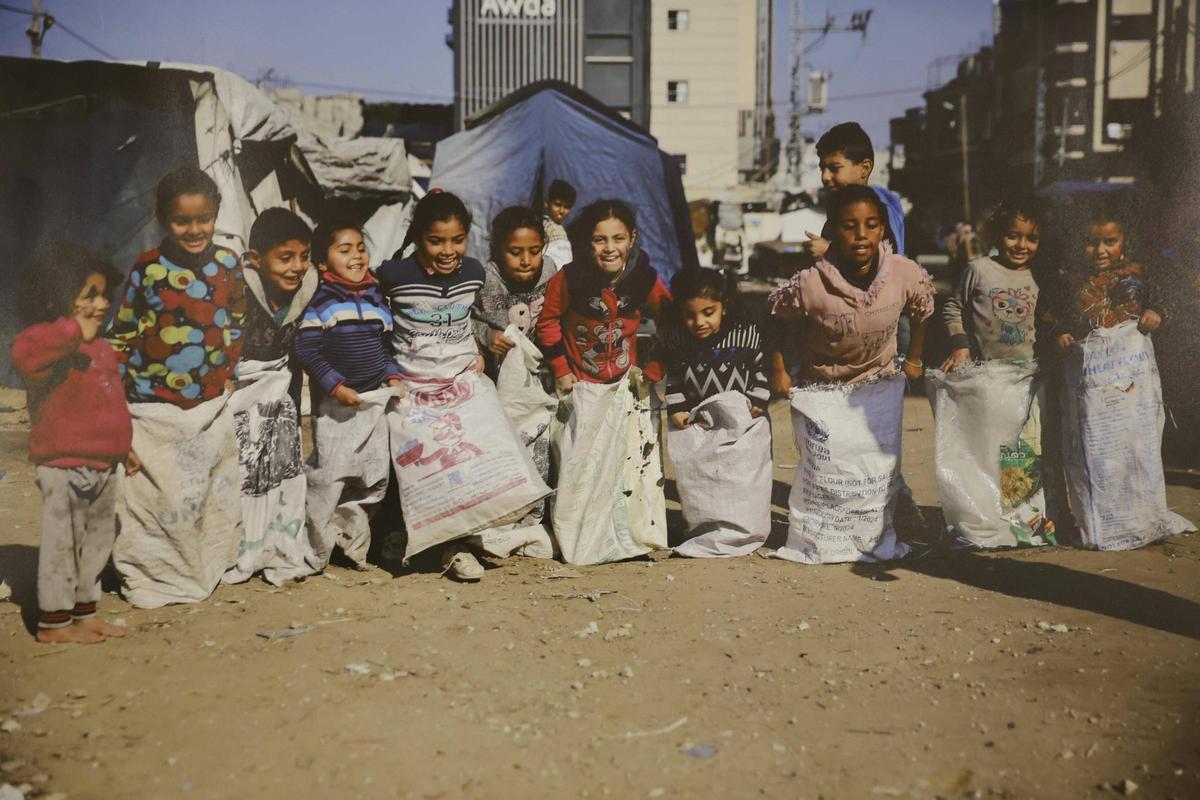 Les imatges de l'exposició fotogràfica de Gaza