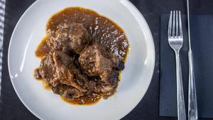 El rabo de vacuno del bar Iberia.