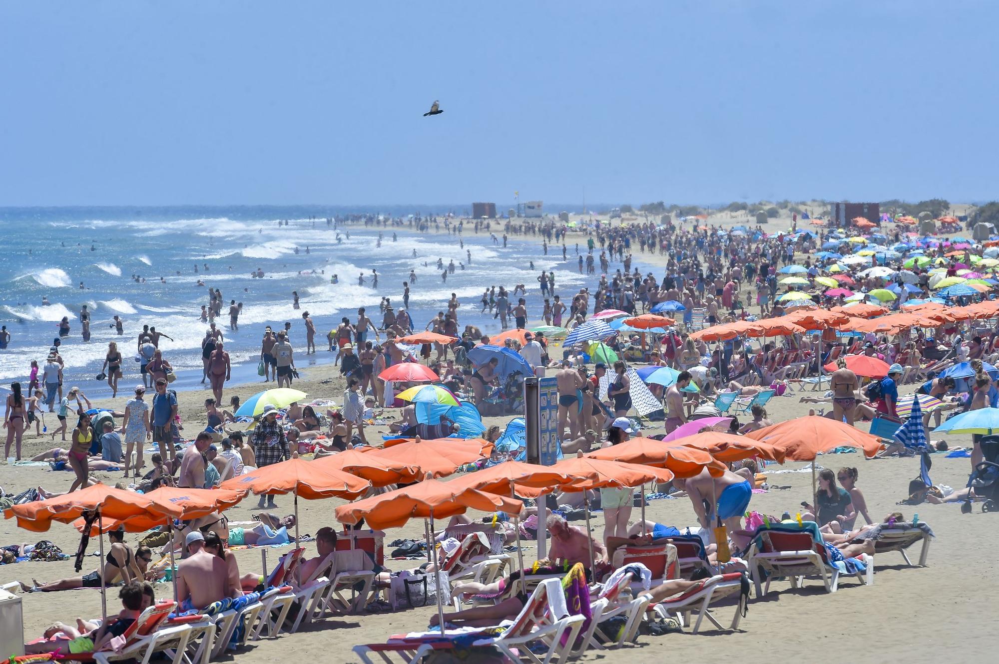 Playa del Inglés en Semana Santana